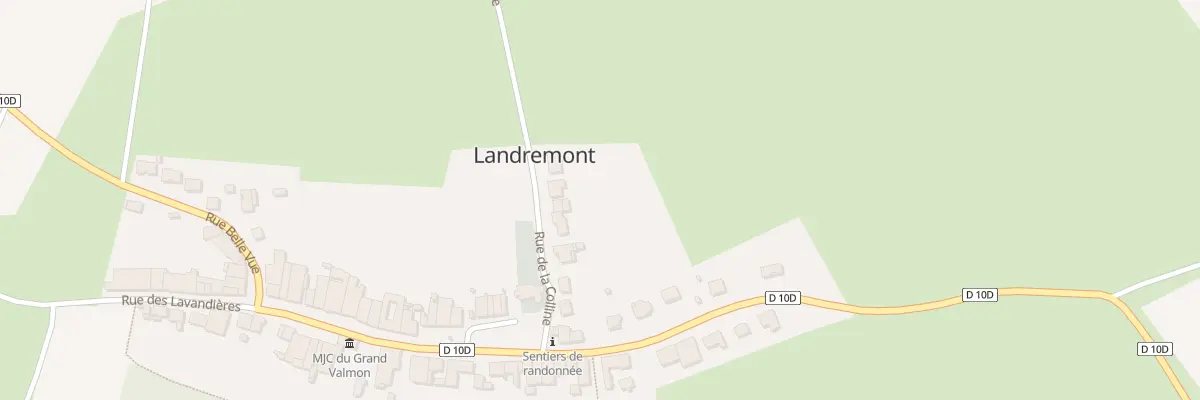 Plan du 5B Rue de la Colline à Landremont