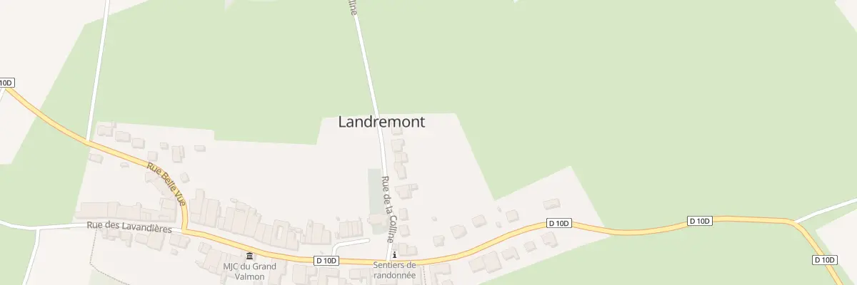 Plan du 7 Rue de la Colline à Landremont