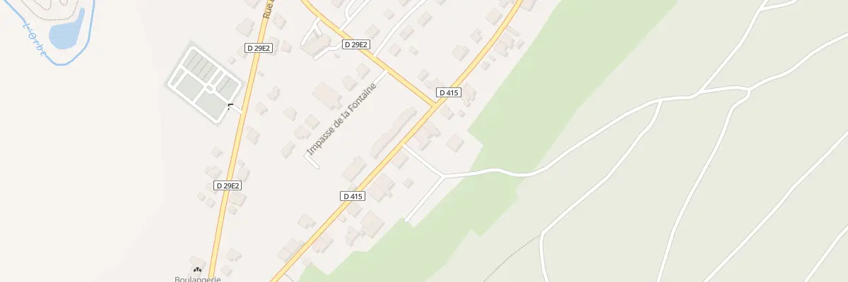 Plan du 2502 Rue de Franche-Comté à Bois-d’Amont