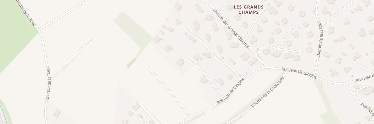 Plan du 757D Rue Jean de Gingins à Divonne-les-Bains