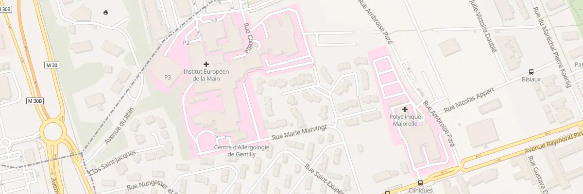 Plan du 11 Rue Hélène Boucher à Nancy