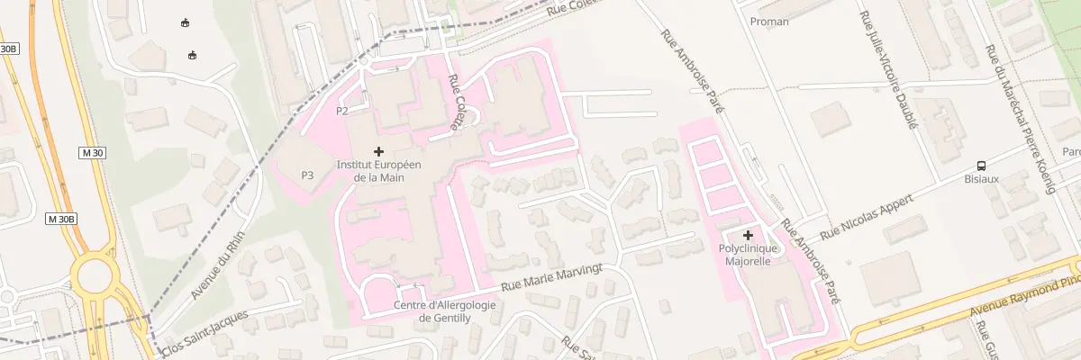 Plan du 14 Rue Hélène Boucher à Nancy