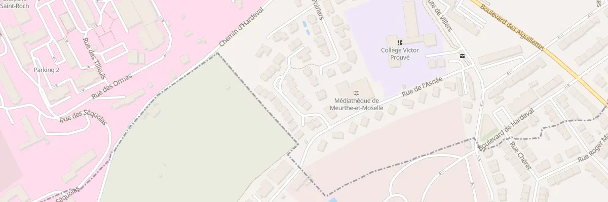 Plan du 8 Rue de la Platelle à Laxou