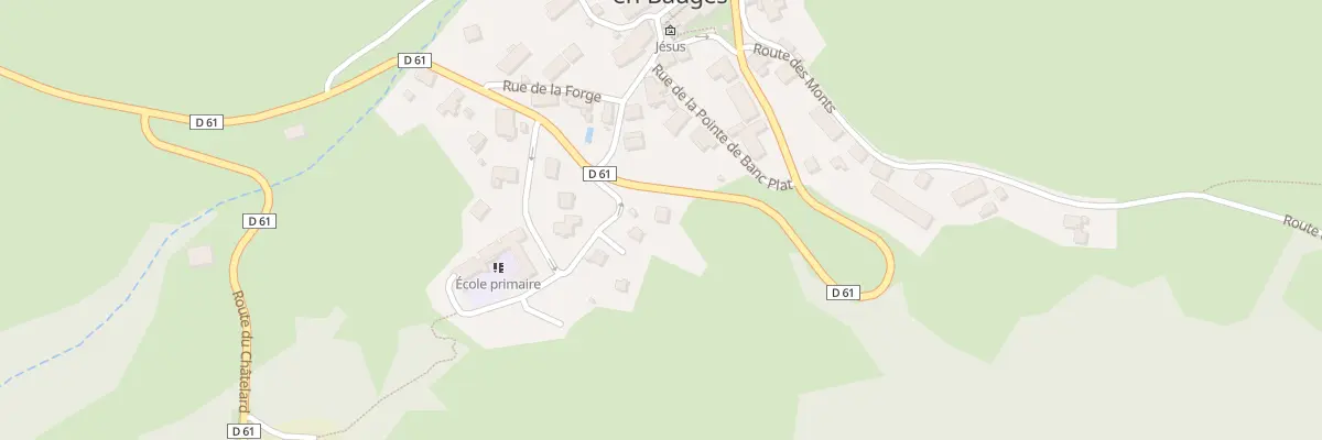 Plan du 86 Rue du Plan du Cré à Bellecombe-en-Bauges