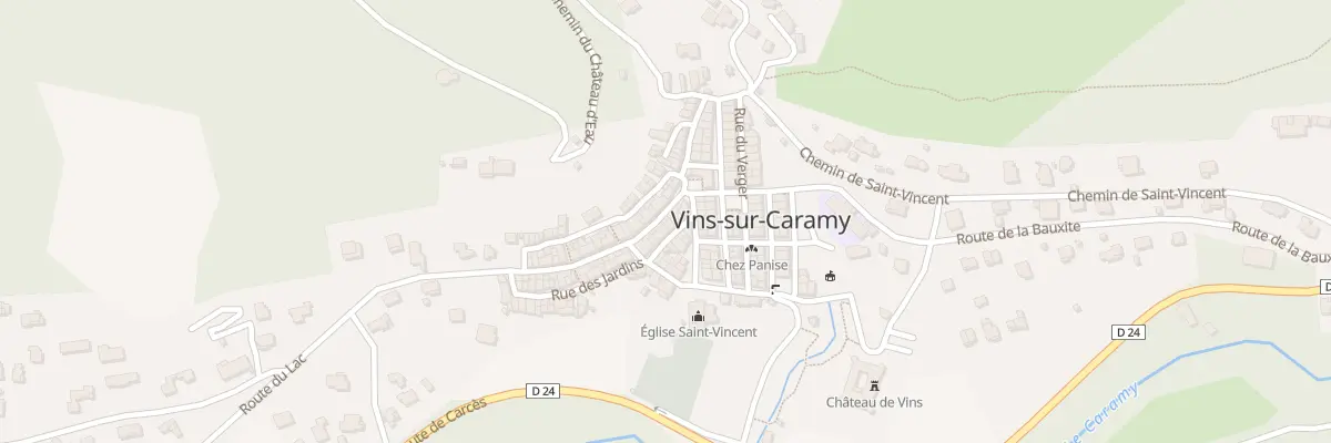 Plan du 5077 Grand’Rue à Vins-sur-Caramy
