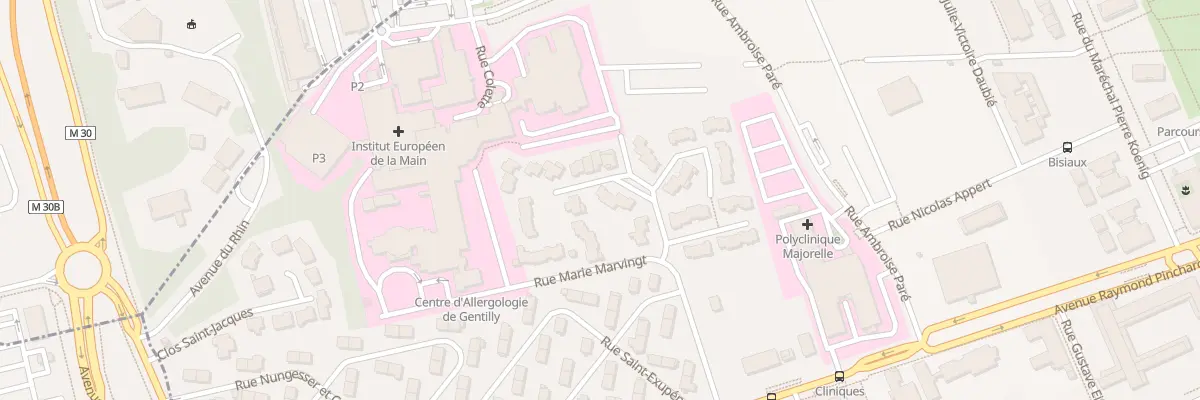 Plan du 9 Rue Hélène Boucher à Nancy
