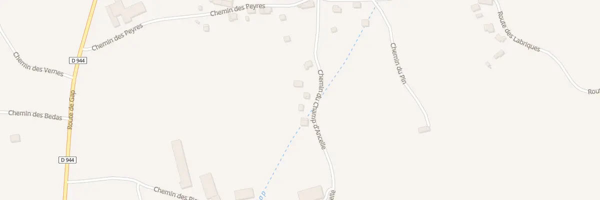 Plan du 180 Che du Champ d’Ancelle à Forest-Saint-Julien