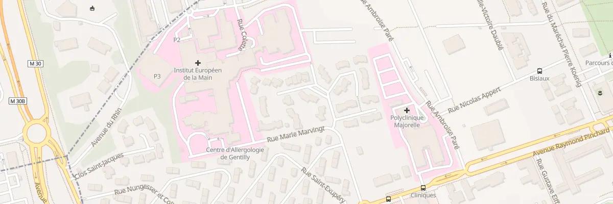 Plan du 7 Rue Hélène Boucher à Nancy