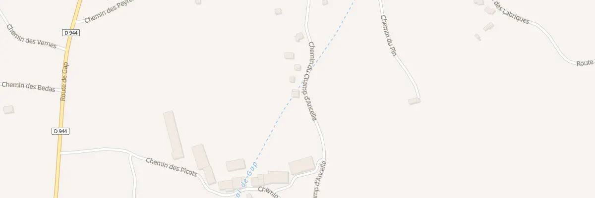 Plan du 220 Che du Champ d’Ancelle à Forest-Saint-Julien
