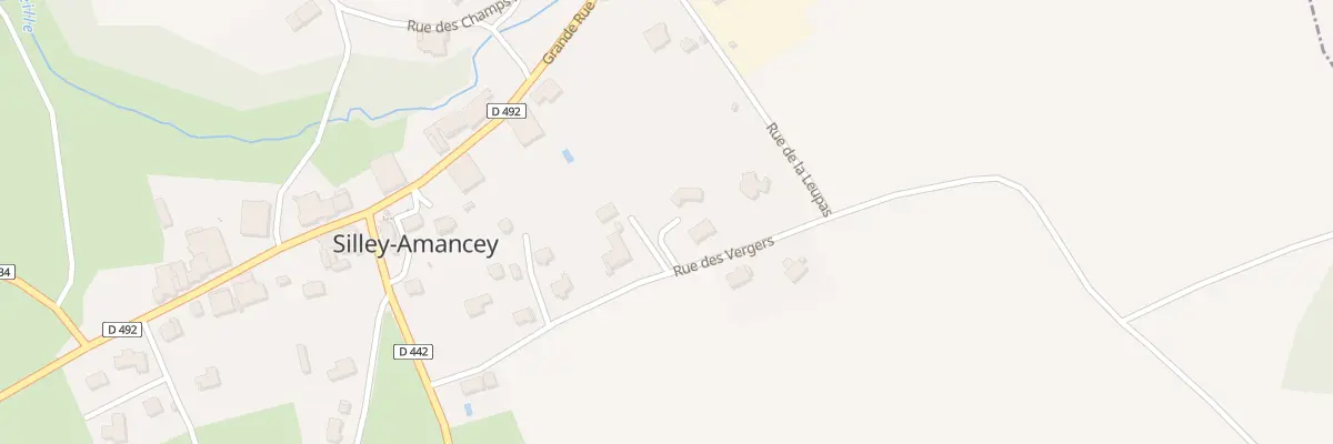 Plan du 17 Rue des Vergers à Silley-Amancey
