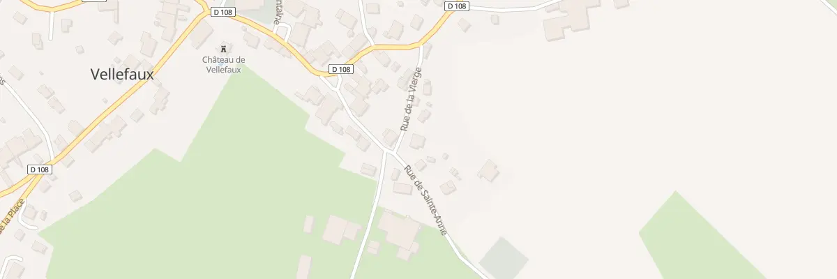 Plan du 2 Rue de la Vierge à Vellefaux