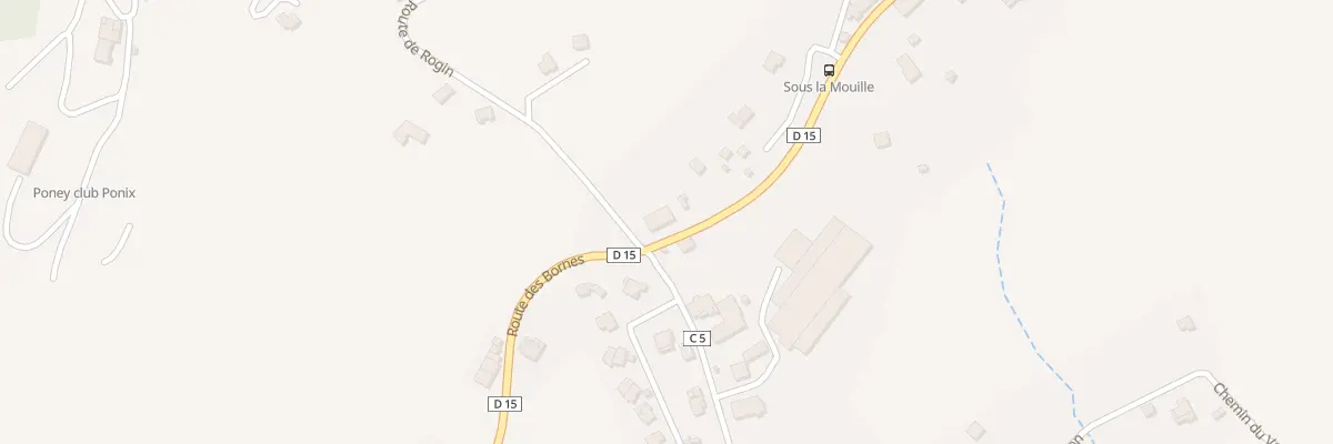 Plan du 827 Rte des Bornes à Vovray-en-Bornes