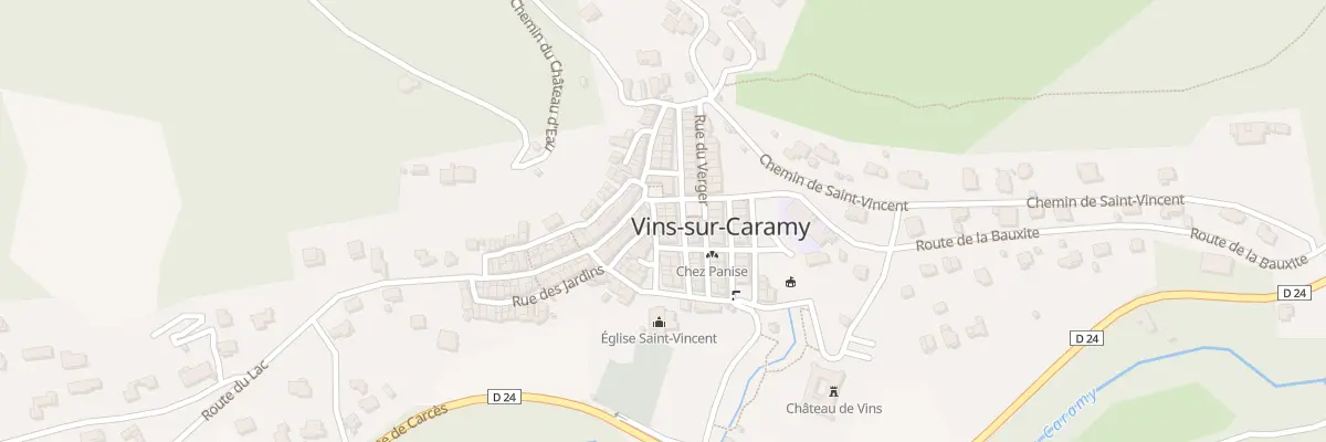 Plan du 5149 Pl de la Fontaine à Vins-sur-Caramy