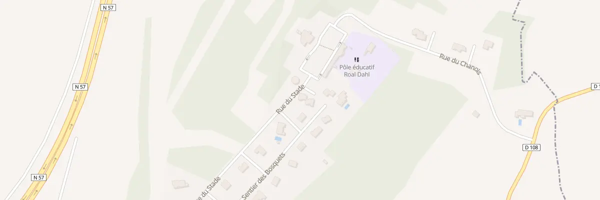 Plan du 22 Rue du Stade à Vellefaux