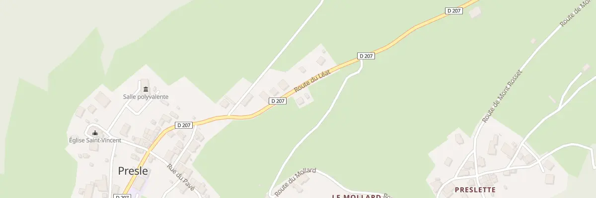 Plan du 5107 La Gaye à Presle
