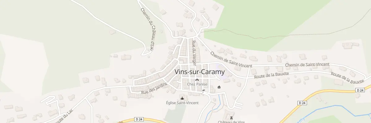 Plan du 5081 Pl de la Fontaine à Vins-sur-Caramy