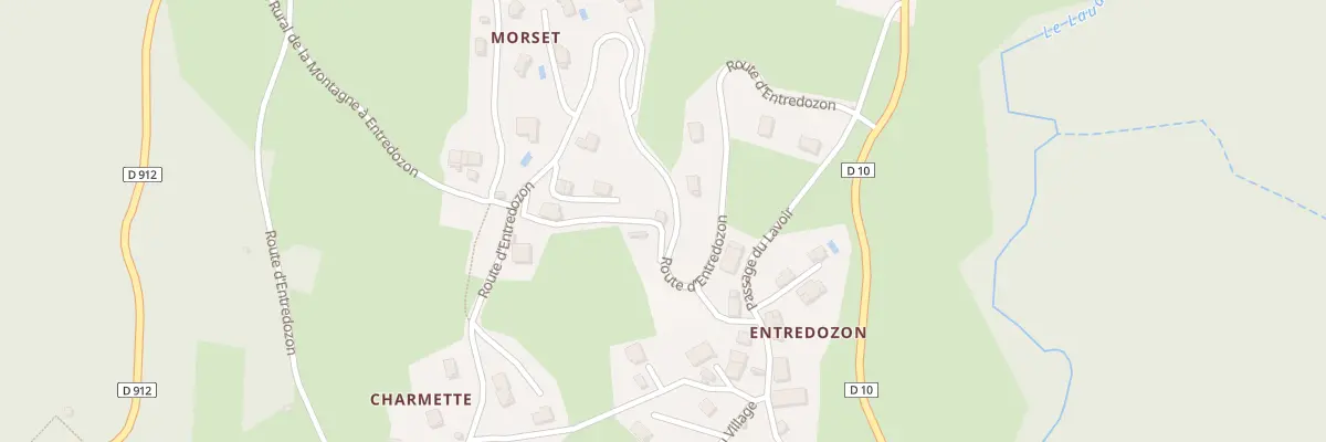 Plan du 2303 Rte d’Entredozon à Saint-Jorioz