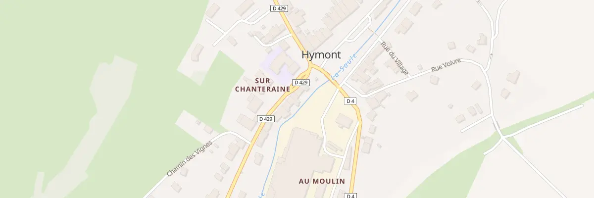 Plan du 3 Rte de Vittel à Hymont
