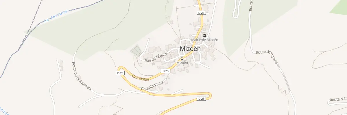 Plan du 4 Rue Lanemartin à Mizoën