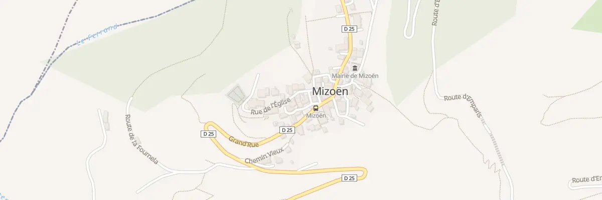 Plan du 5 Rue de l’Église à Mizoën
