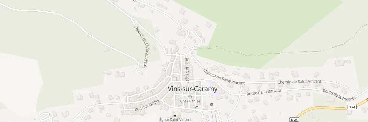 Plan du 22 Rue de la Vierge à Vins-sur-Caramy