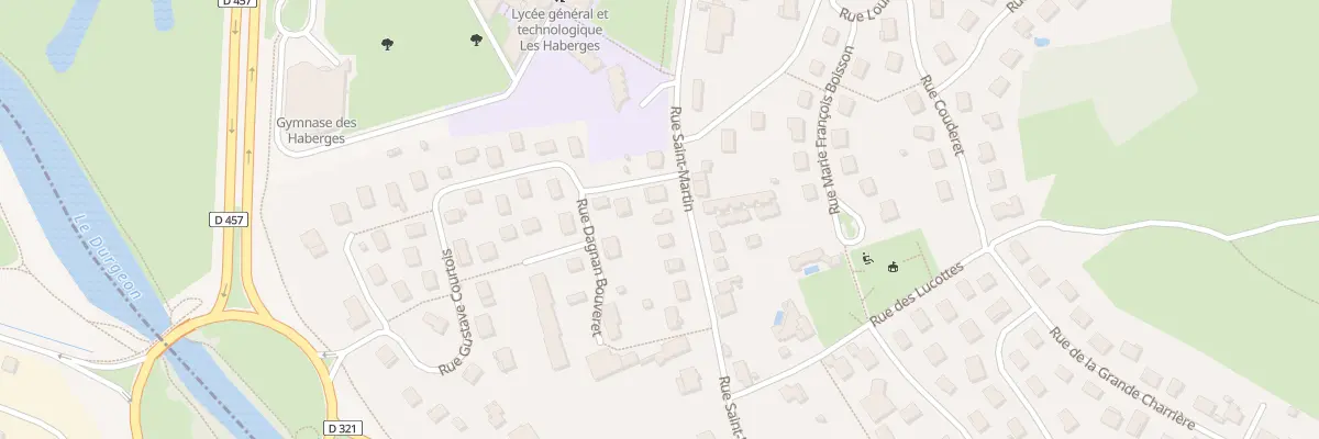 Plan du 127 Rue Saint Martin à Vesoul
