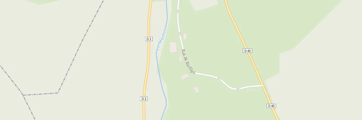 Plan du 3 Bonfays Hameau à Légéville-et-Bonfays