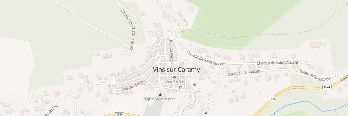 Plan du 5264 Le Village à Vins-sur-Caramy