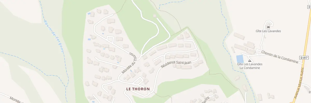 Plan du 20 Res Saint-Jean à Aiglun