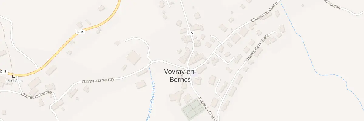 Plan du 5058 Vovray à Vovray-en-Bornes