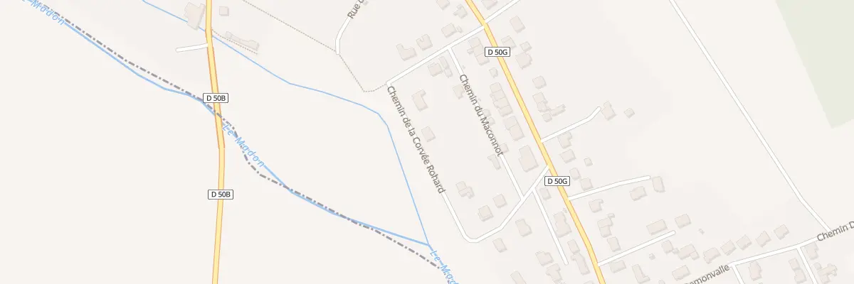Plan du 60 Che de la Corvée Rohard à Pulligny