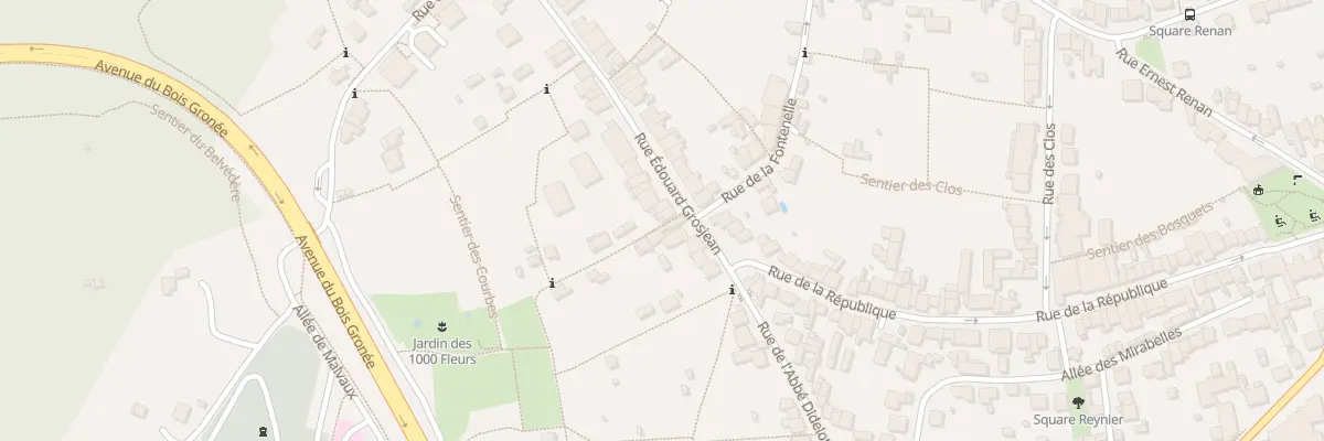Plan du 2B Sen de Saint Arriant à Laxou