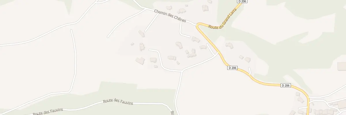 Plan du 198 Che des Trousses à La Bâtie-Vieille