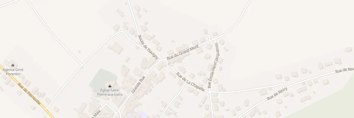 Plan du 6 Che du Grand Mont à Pulligny