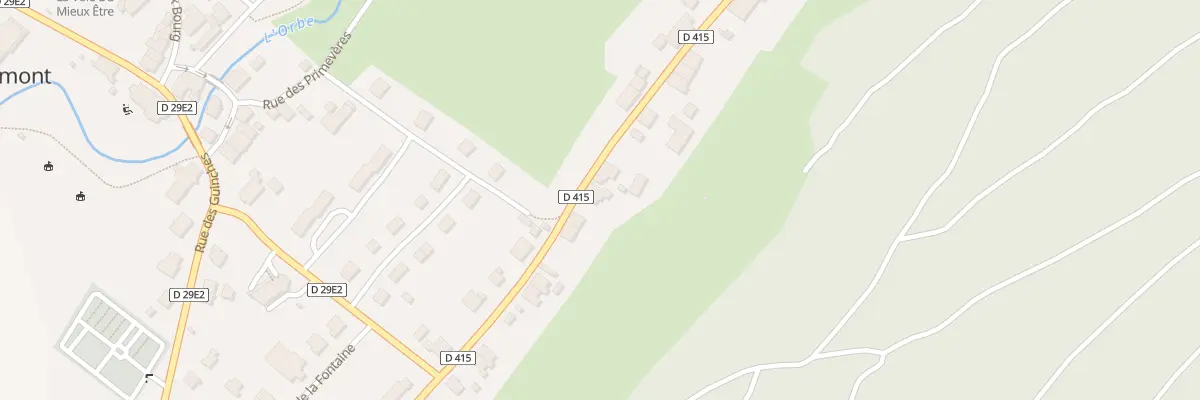 Plan du 2738 Rue de Franche-Comté à Bois-d’Amont