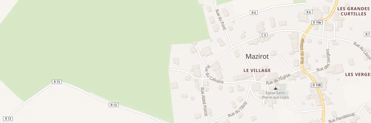 Plan du 4 Rle de la Fontaine à Mazirot