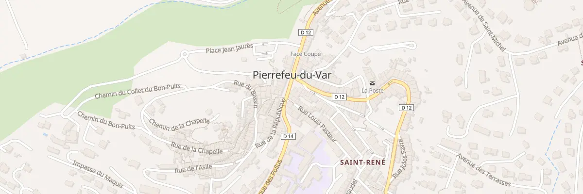 Plan du 5154 Pl Wilson à Pierrefeu-du-Var