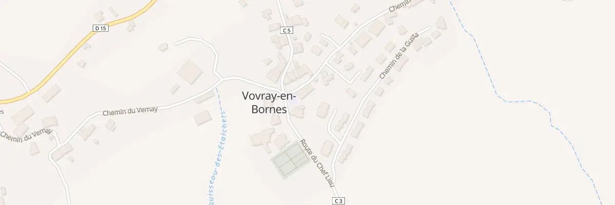 Plan du 22 Che du Vardon à Vovray-en-Bornes
