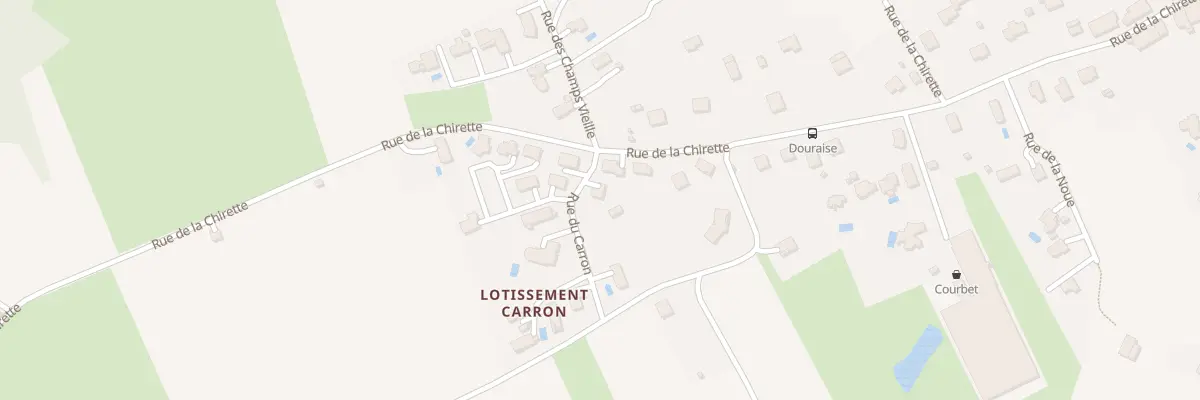 Plan du 6 Rue Carron à Amagney