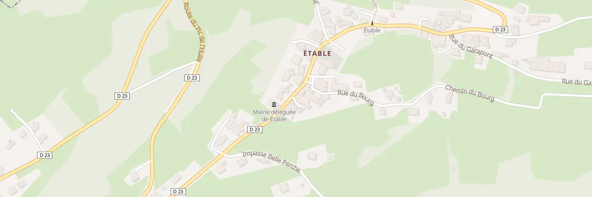 Plan du 3 Imp de Val Pelouse à Valgelon-La Rochette