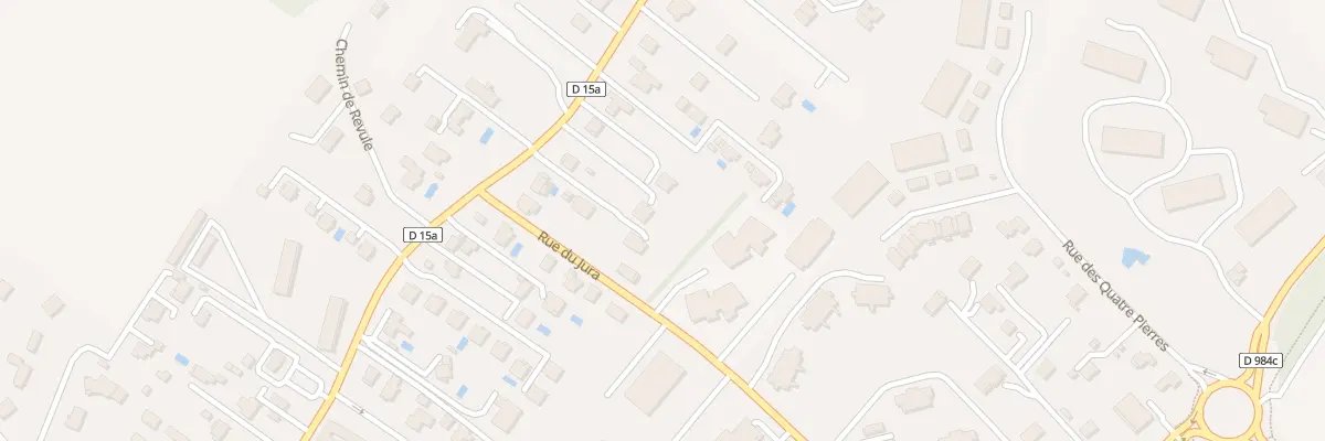 Plan du 542 Rue Guy de Maupassant à Divonne-les-Bains