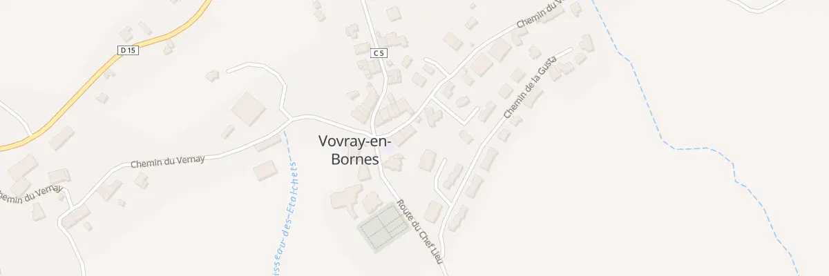 Plan du 36 Che de Vardon à Vovray-en-Bornes