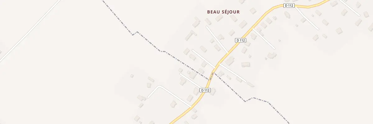 Plan du 54 Rue du Beau Séjour à Trépot