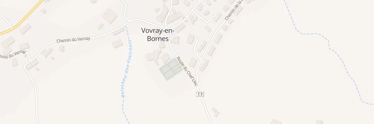 Plan du 25 Imp des Vergers à Vovray-en-Bornes