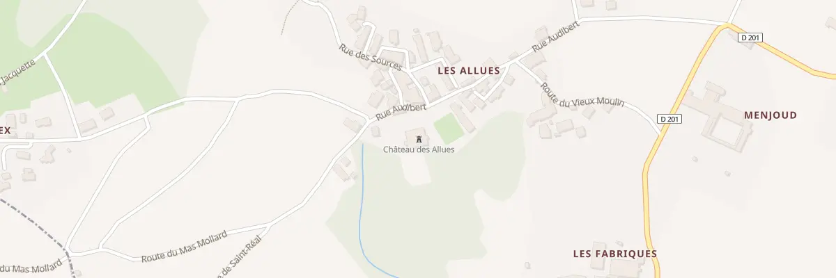 Plan du 375 Rue Audibert à Saint-Pierre-d’Albigny