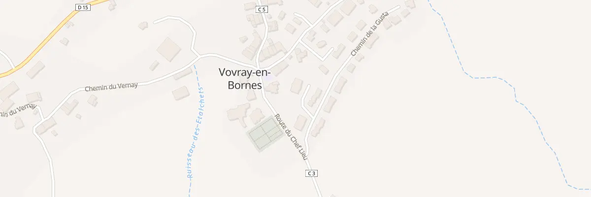 Plan du 85 Imp des Vergers à Vovray-en-Bornes