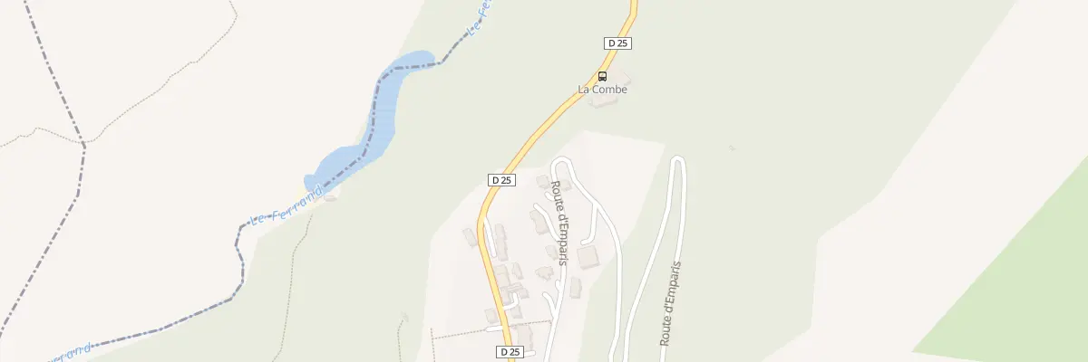 Plan du 288 Rte d’Emparis à Mizoën