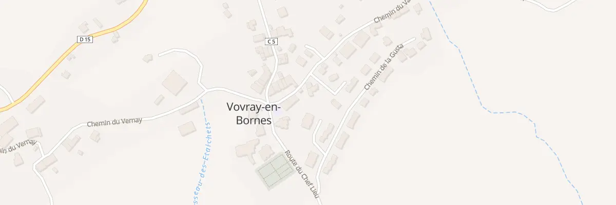 Plan du 40 Che de Vardon à Vovray-en-Bornes