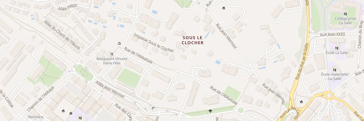 Plan du 10 Imp Sous le Clocher à Annecy