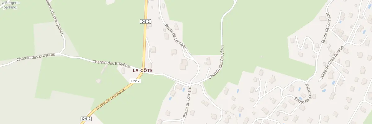 Plan du 1705 Rte de Lornard à Saint-Jorioz